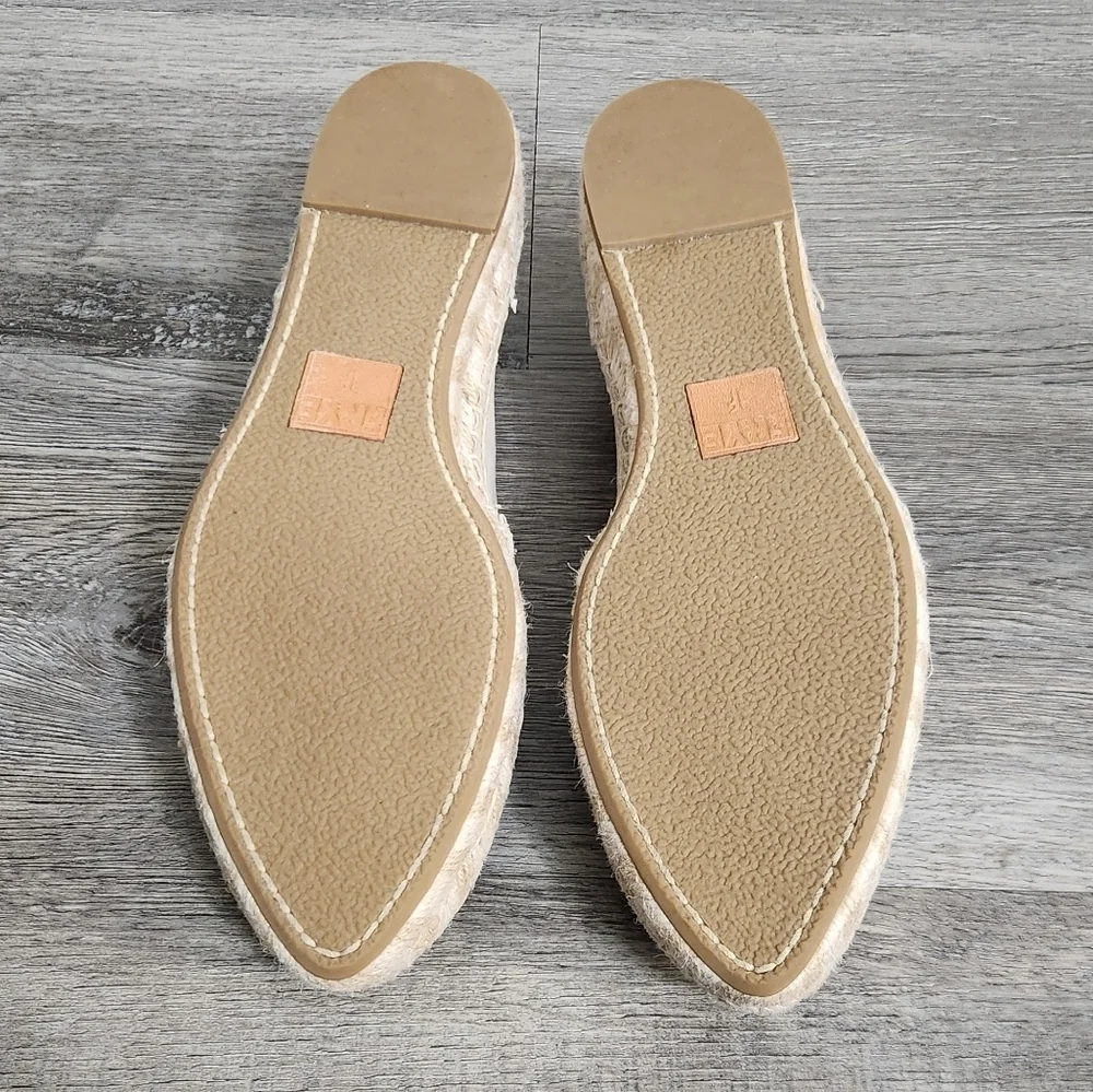 Frye Suede Espadrille Grey Beige‎